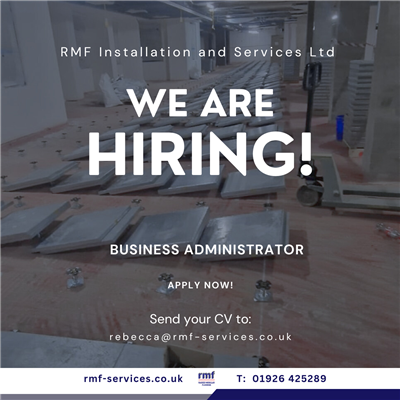 We are recruiting for a Business Administrator 